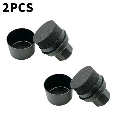 Automobilių padangų vaškavimo kempinė su dangteliu automobilio plovimo plovimo padangų kontūravimo aplikatoriumi Padangos valymo įrankis Automobilio detalių šepetys