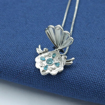 Mermaid Melody Cosplay Shell kulonu kaklarota sievietēm, meitenēm Lucia Rina Toin Hanon Hosho Noel rotaslietas dāvanas