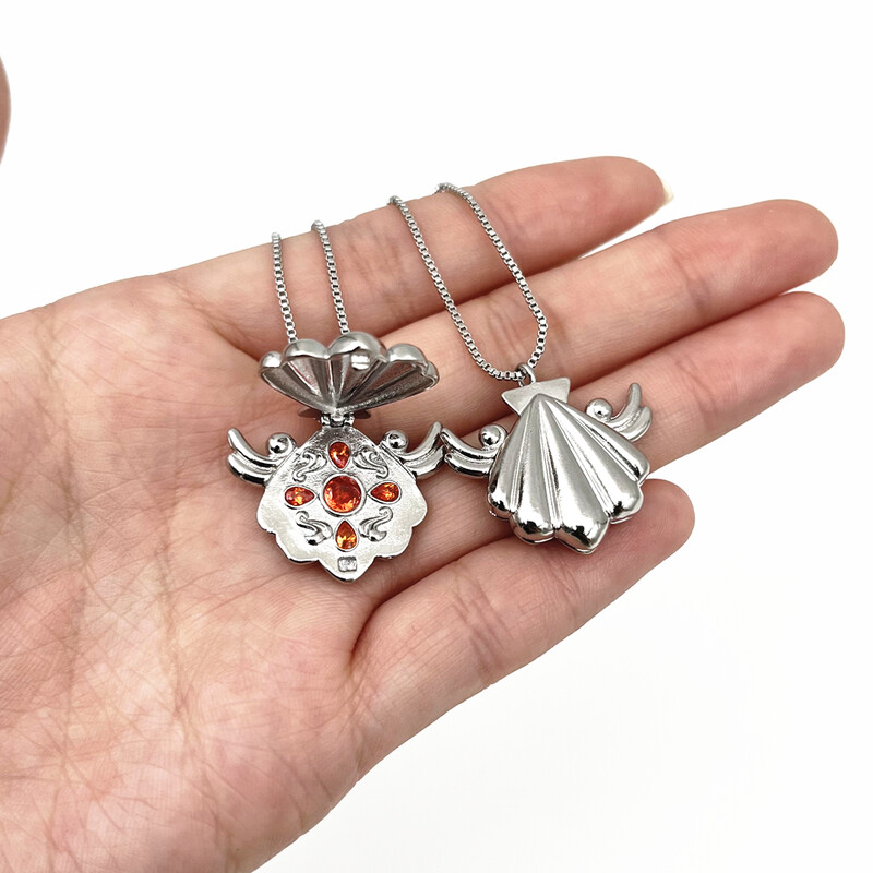 Mermaid Melody Cosplay Shell kulonu kaklarota sievietēm, meitenēm Lucia Rina Toin Hanon Hosho Noel rotaslietas dāvanas