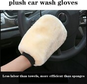 Autómosó kesztyű, prémium mosókesztyű, több tonna habos víz megtartása a hatékony mosáshoz, gépben mosható, szöszmentes, karcmentes