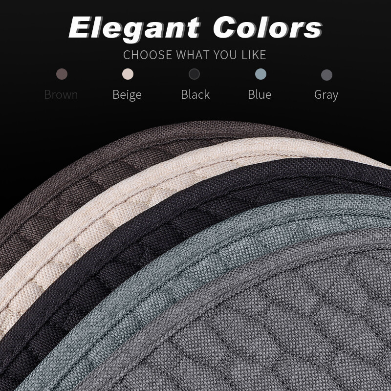 Univerzális len autósülésvédő védő vászon első hátsó párnavédő párna szőnyeg háttámla az autó belső szőnyegkészlethez