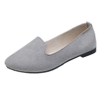 2023. gada pavasara un rudens ikdienas sieviešu apavi sieviešu platie apavi sieviešu konfektes krāsas zamšādas darba apavi WSH2216