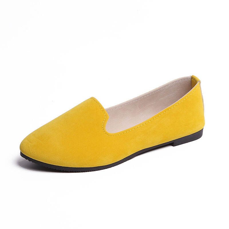 2023. gada pavasara un rudens ikdienas sieviešu apavi sieviešu platie apavi sieviešu konfektes krāsas zamšādas darba apavi WSH2216