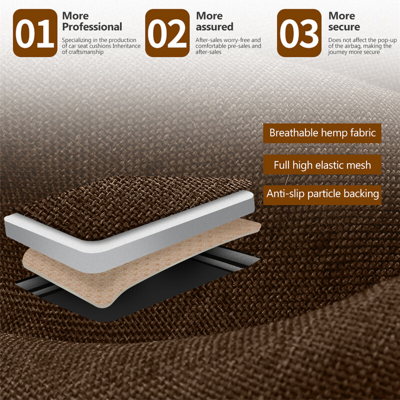 Autósülés huzat Len ülésvédő párna autó üléspárna védő párna autós huzatok matt védő
