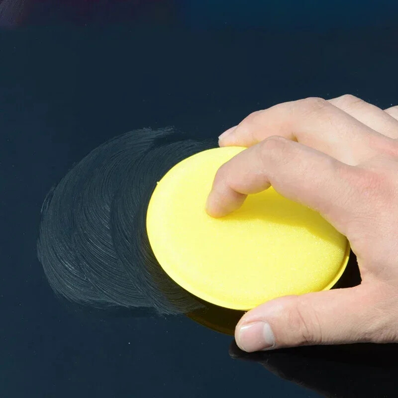 6PCS pjenasti jastučić za nanošenje voska pjena za depilaciju ruku spužva za njegu automobila jastučići za čišćenje detalja poliranje za automobilsku opremu