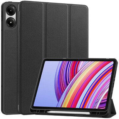 Za Xiaomi Redmi Pad Pro 2024 Tri-Folding Flip Stand Case za Red Mi Pad Pro 12,1 inčni Tablet torbica s automatskim spavanjem i utorom za olovku