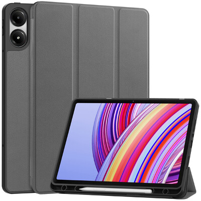 Za Xiaomi Redmi Pad Pro 2024 Tri-Folding Flip Stand Case za Red Mi Pad Pro 12,1 inčni Tablet torbica s automatskim spavanjem i utorom za olovku