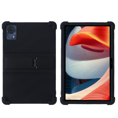 Puha szilikon tok Doogee T20S T20 10,4" T10S T10 Pro 10,1" állítható többszögű állványfedél Ütésálló védőburkolathoz