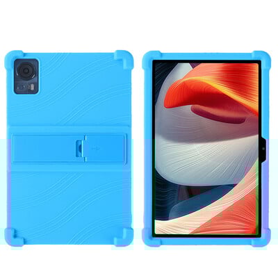 Puha szilikon tok Doogee T20S T20 10,4" T10S T10 Pro 10,1" állítható többszögű állványfedél Ütésálló védőburkolathoz