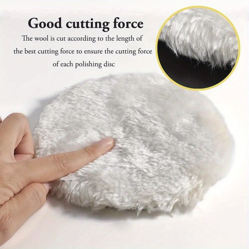 5vnt./komplektas Poliravimo rinkinys Automobilių poliravimo padas vaškavimo kempinė Disko vilnos ratų auto dažų priežiūros poliravimo trinkelės automobilio įtaisas