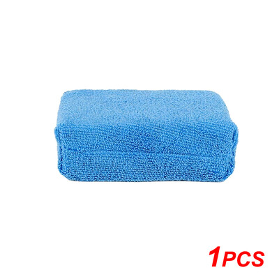 1/8db mikroszálas felhordó párna, részletező autótisztító szivacs az autókerámia bevonathoz.