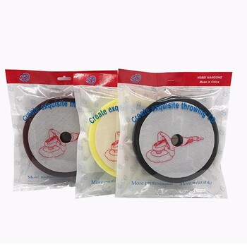 6 ιντσών πλυντήριο αυτοκινήτων Wax Polish Pad Polishing Pad Σφουγγάρι Πανί καθαρισμού αυτοκινήτου Εφαρμογή μικροϊνών για Auto Polisher Σφουγγάρι αποτρίχωσης