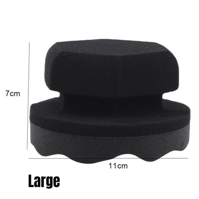 Automobil Vozilo Vosak za poliranje Pjenasta spužva Ručni meki voštani spužvasti jastučić/pribor za poliranje