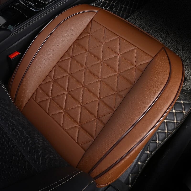Nový poťah na predné autosedačky z PU kože, vankúš na sedadlo do auta, chránič sedadla automobilu, univerzálna podložka do auta, podložka na sedadlo, autopríslušenstvo