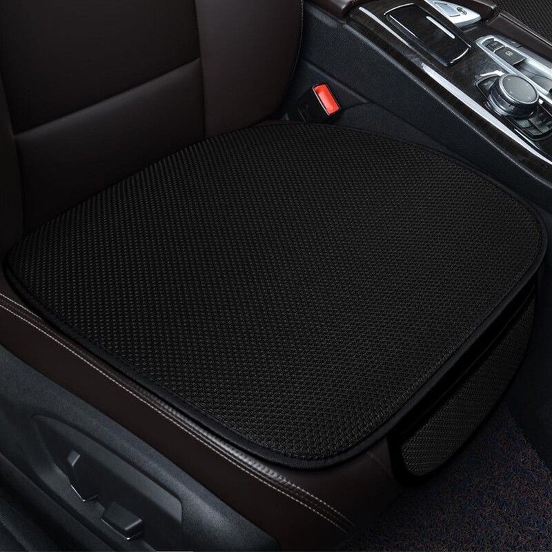 Husă scaun față mașină de vară, mașină de gheață, scaun anti-alunecare, scaune, pernă, covoraș, scaun, pernă rece, perne, perne, automobil X9O8