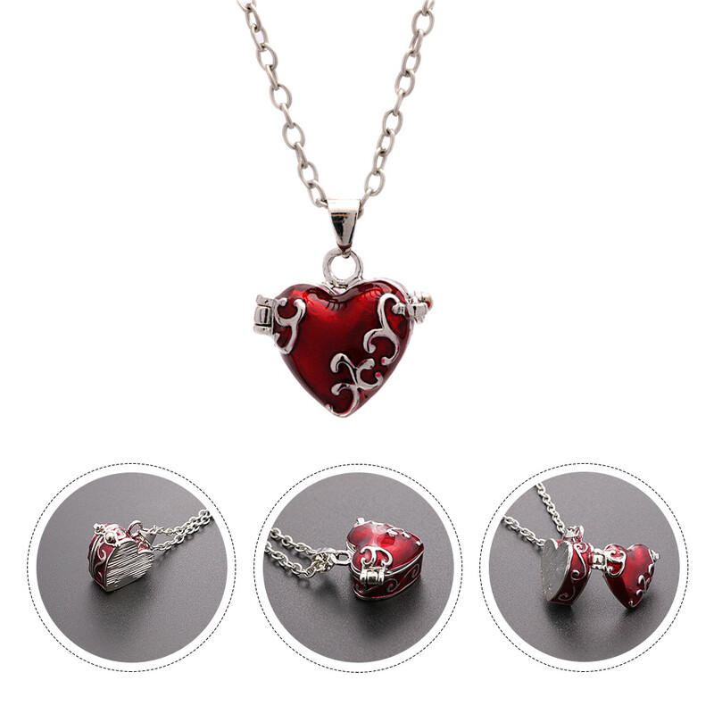 Kisállat hamu medál emlék nyaklánc macska urnák tárolóedényekhez Szív alakú tartó kis kiegészítő réz kutya