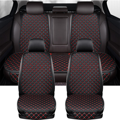 Pu bőr üléshuzat párna RENAULT-hoz Összes autómodell Duster Kadjar Scenic Espace Fluence Koleos belső kiegészítők