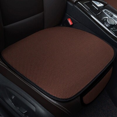 Autóülés huzat Első hátsó jég selyem párna csúszásmentes Four Seasons Protector Mat Pad Kényelmes, univerzálisan illeszkedő teherautó SUV