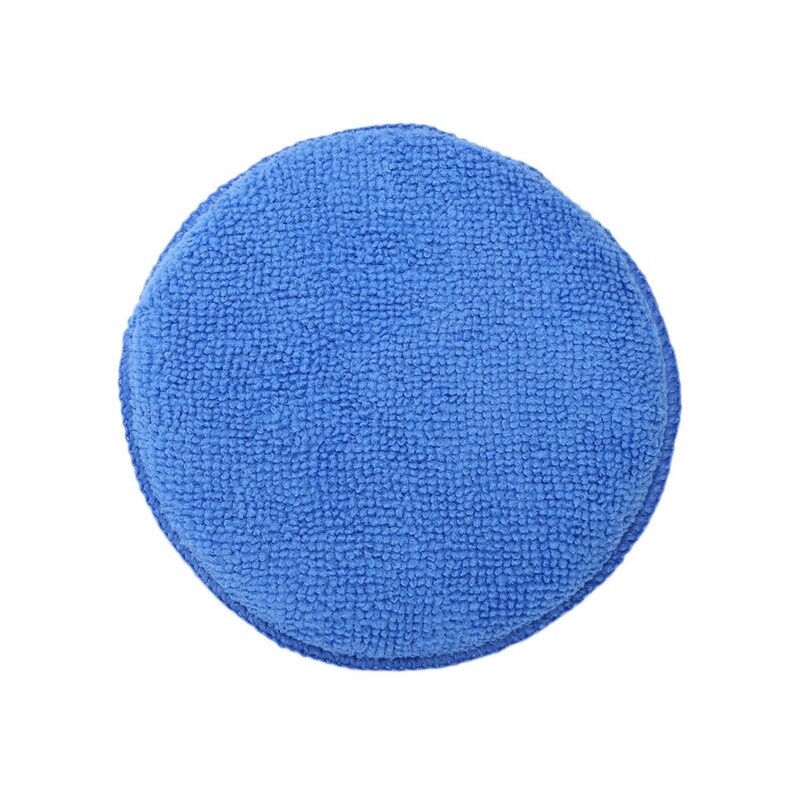 9 X Tampoane aplicatoare de ceară cu spumă din microfibră, cu burete de lustruit, pentru curățarea casei auto