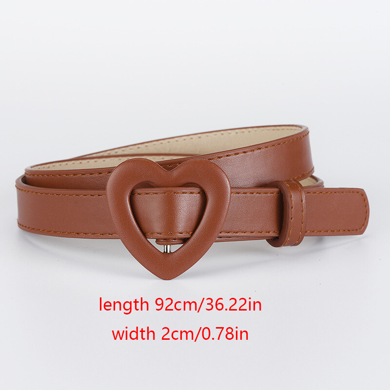 Fényes csillogó női deréköv szív tűs csatos farmer övek női pu derékpánt rózsaszín ezüst farmer dekoratív öv