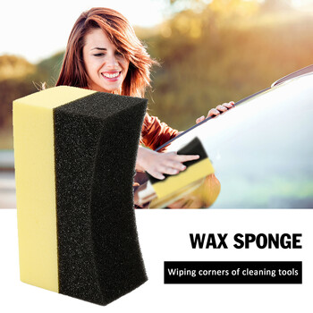 2~5 τεμ. Car Cleaning Composite PE πολλαπλών χρήσεων Corner Rubbing Wax Sponge Tire Brush Car Cleaning Car Tools