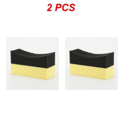 2~5PCS Композит за почистване на автомобили PE Многоцелеви ъглови втриващи восък Гъба Четка за гуми Почистване на автомобили Автомобилни инструменти