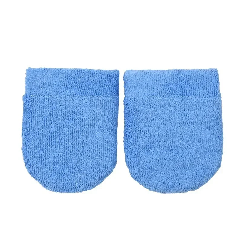 2/6 vnt Automobilių U formos poliravimo ir vaškavimo kempinėMinkštas mikropluošto rankšluostis automobilio vaško aplikatorius Pirštinės tipo putplasčio padas Automobilio detalizavimo įrankiai