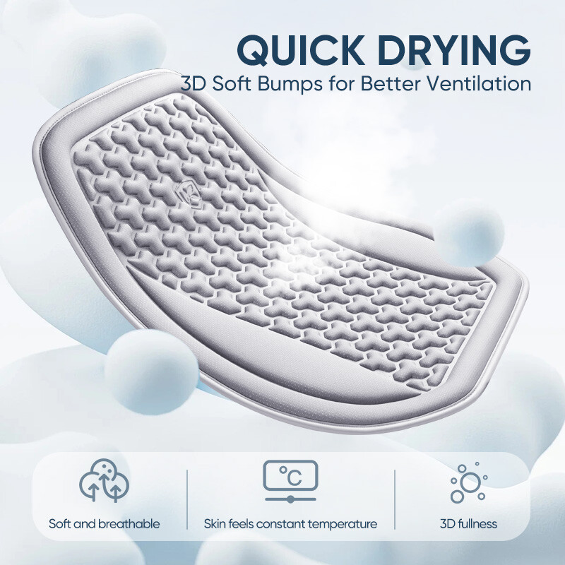 Univerzalna navlaka za automobilsko sjedalo, zaštitnik, prozračan, otporan na znojenje, konveksni jastuk za sjedalo za raspršivanje topline Auto stolica za Hondu