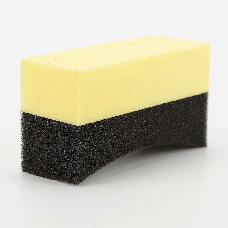 Daugiafunkcis kampinis trynimas vaško kempinė Nešiojama daugiafunkcė universali automobilių plovimo priedai Poliravimo padangų šepečiai Įrankiai