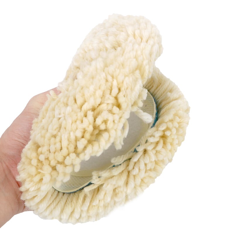 Automobilių priežiūros vilnos poliravimo padas Automobilių detalizavimo buferio poliravimo padas 6 colių automobilių poliruoklis