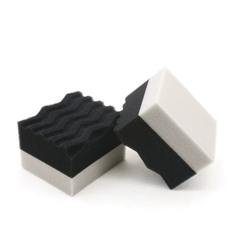 2 vnt. 3 colių mišinio poliravimo padas putplasčio grąžtas kempinė poliravimo trinkelės Blokuojančios automobilio buferinės trinkelės detalių poliruoklio vaško valymui