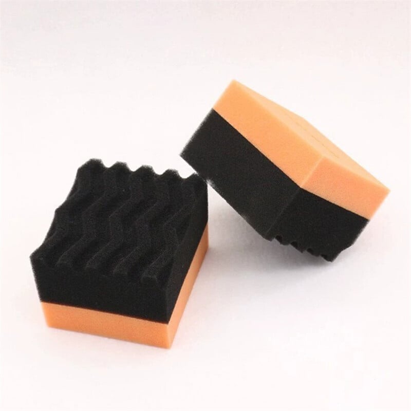 2 vnt. 3 colių mišinio poliravimo padas putplasčio grąžtas kempinė poliravimo trinkelės Blokuojančios automobilio buferinės trinkelės detalių poliruoklio vaško valymui