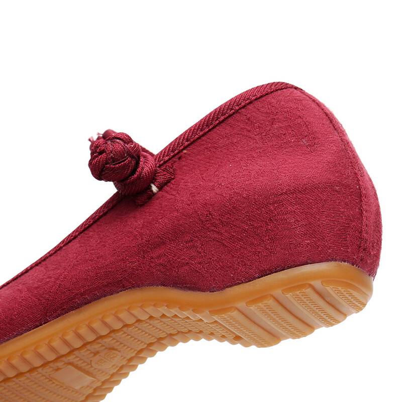 Veowalk kínai stílusú női, jacquard pamut szövet, hímzett balettlapok, elegáns női kényelmes, kényelmes vászon sétacipők