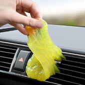 Желе за почистване на кола Air Vent Outlet Magic Clean Mud Gap Dust Dirt Remover Glue Laptop Computer Keyboard Home Cleaning Tool