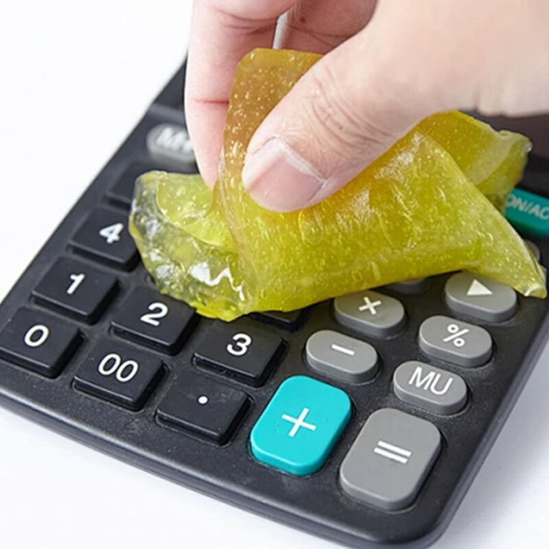 Auto puhastamine Jelly Gel õhuventilaatori väljalaskeava Magic Clean Mud Gap tolmu mustuse eemaldaja liim sülearvuti klaviatuur kodupuhastusvahend