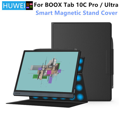 Magnētisks futrālis Onyx Boox Tab Ultra C Pro 10,3 collu futrālim ar zīmuļa turētāju priekš Boox Tab 10 C 10C Pro Slim aizsargvāciņš Funda