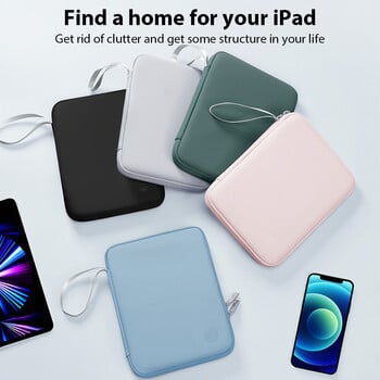 Чанта за таблет CASEPOKE 9-13 инча за iPad Аксесоари Дамска чанта Калъф за Samsung Lenovo Huawei Xiaomi Sleeve Bag Cover Multi Pockets