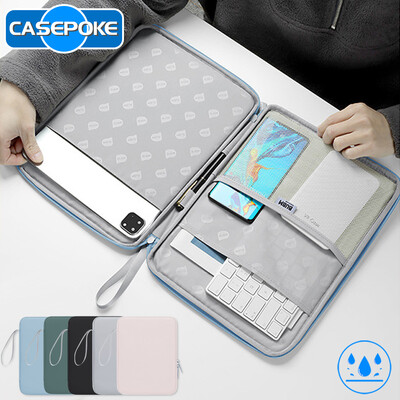 CASEPOKE Τσάντα Tablet 9-13 ιντσών για αξεσουάρ iPad Θήκη τσάντας για Samsung Lenovo Huawei Xiaomi Κάλυμμα μανίκι τσάντας πολλαπλές τσέπες