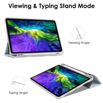 Για iPad Pro 13 ιντσών 2024 Θήκη A2925 A2926 A3007 με θήκη για μολύβι Smart Cover Funda Για ipad pro 13 m4 Θήκη tablet