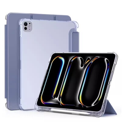 Skirta iPad Pro 13 colių 2024 dėklui A2925 A2926 A3007 su pieštuko laikikliu Smart Cover Funda Skirta ipad pro 13 m4 dėklui, planšetinių kompiuterių dėkliams