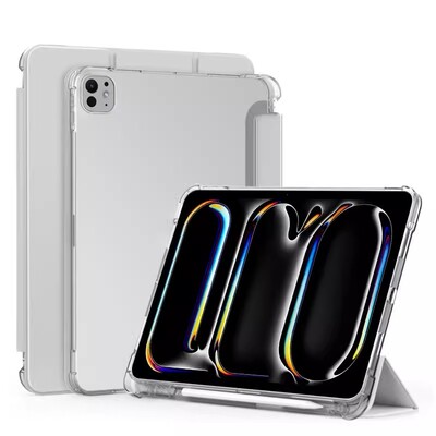 Skirta iPad Pro 13 colių 2024 dėklui A2925 A2926 A3007 su pieštuko laikikliu Smart Cover Funda Skirta ipad pro 13 m4 dėklui, planšetinių kompiuterių dėkliams