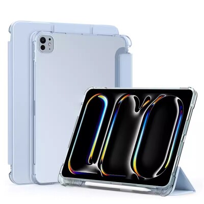 Skirta iPad Pro 13 colių 2024 dėklui A2925 A2926 A3007 su pieštuko laikikliu Smart Cover Funda Skirta ipad pro 13 m4 dėklui, planšetinių kompiuterių dėkliams