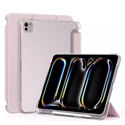 Skirta iPad Pro 13 colių 2024 dėklui A2925 A2926 A3007 su pieštuko laikikliu Smart Cover Funda Skirta ipad pro 13 m4 dėklui, planšetinių kompiuterių dėkliams