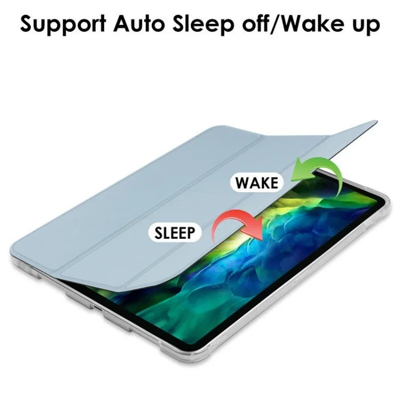 Skirta iPad Pro 13 colių 2024 dėklui A2925 A2926 A3007 su pieštuko laikikliu Smart Cover Funda Skirta ipad pro 13 m4 dėklui, planšetinių kompiuterių dėkliams