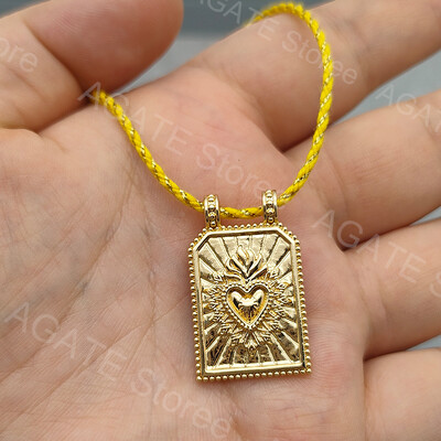 Bohemiško stiliaus Taro korta, pakabukas širdžiai, karoliai iš nerūdijančio plieno Spalvinga Demon Eye Y2k Charm Choker suasmeninta papuošalo dovana