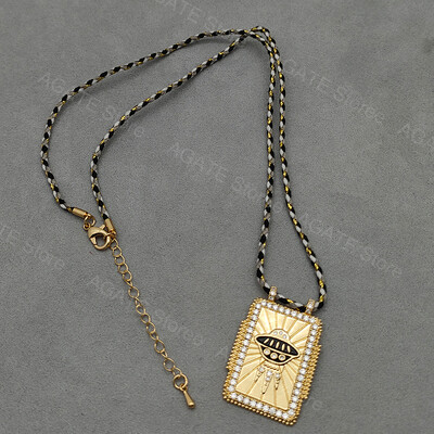 Bohemiško stiliaus Taro korta, pakabukas širdžiai, karoliai iš nerūdijančio plieno Spalvinga Demon Eye Y2k Charm Choker suasmeninta papuošalo dovana