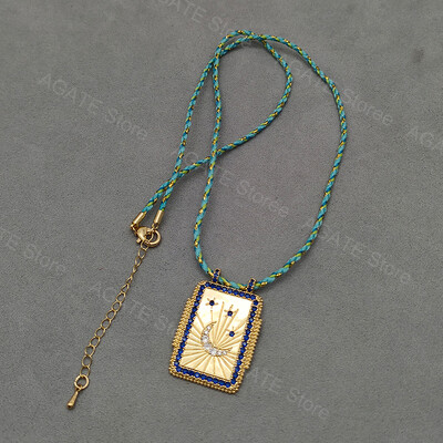 Bohemiško stiliaus Taro korta, pakabukas širdžiai, karoliai iš nerūdijančio plieno Spalvinga Demon Eye Y2k Charm Choker suasmeninta papuošalo dovana