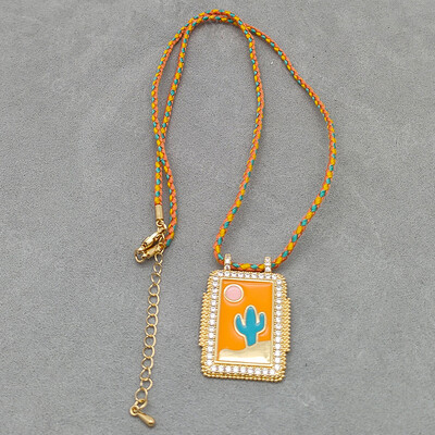 Bohemiško stiliaus Taro korta, pakabukas širdžiai, karoliai iš nerūdijančio plieno Spalvinga Demon Eye Y2k Charm Choker suasmeninta papuošalo dovana