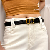 luxus PU bőr öv női tervező fém csatos derékszíj női farmer ruha nadrág minden megfelelő dekoratív derékpánt