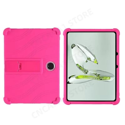 Silikona vāciņš ar statīvu OnePlus Pad Go 2023 11,4 collu planšetdatora triecienizturīgs aizsargs Funda priekš One Plus Pad Go Soft